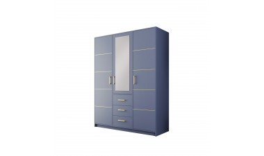 wardrobes - Tali II D3 Wardrobe Muted Blue