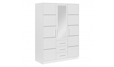 wardrobes - Tali D3 Wardrobe White