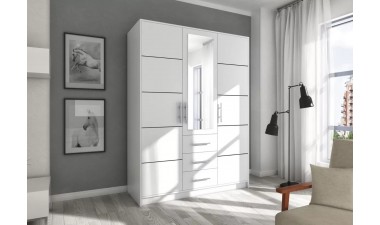 wardrobes - Tali D3 Wardrobe White