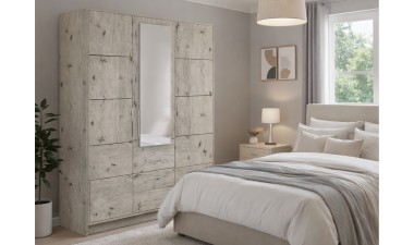 szafy - Szafa Tali D3 Dab Wellington - 3