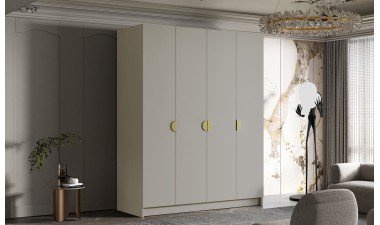 wardrobes - Raga 200 Wardrobe Cashmere