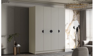 wardrobes - Raga 200 Wardrobe Cashmere