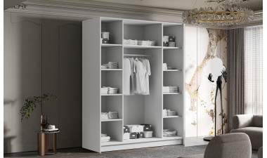 wardrobes - Raga 200 Wardrobe Cashmere - 3