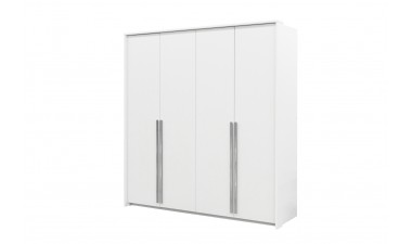 wardrobes - Braga 210 Wardrobe White - 3