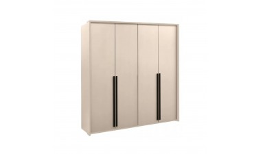 wardrobes - Braga 210 Wardrobe Sand Beige - 3