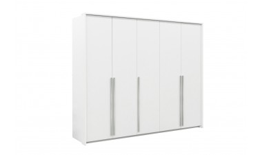 wardrobes - Genua 255 Wardrobe White