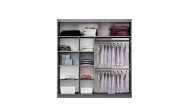 wardrobes - Soro II 203 Wardrobe Sand Beige - 3