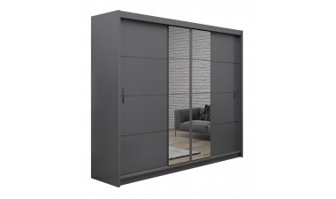 wardrobes - Soro II 250 Wardrobe Graphite