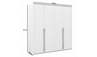 szafy - Szafa Braga 210 Dziki Dąb - 6