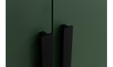 wardrobes - Braga 255 Wardrobe Bottle Green - 4