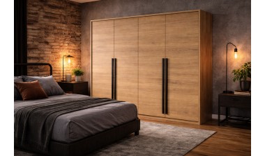 szafy - Szafa Braga 210 Dziki Dąb - 1