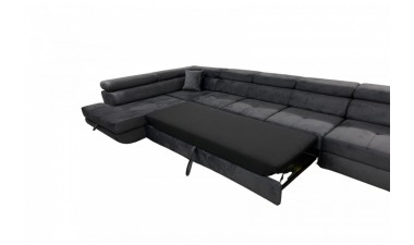 quick-delivery - 3-7 Days Delivery Marton XXL Corner Sofa Bed - 4