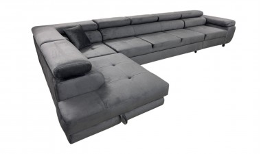 quick-delivery - 3-7 Days Delivery Marton XXL Corner Sofa Bed - 5