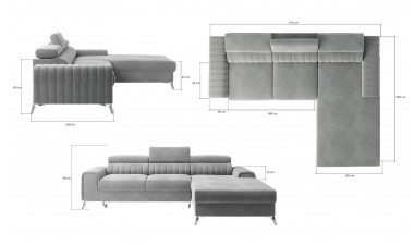 corner-sofa-beds - Mariko Corner Sofa Bed - 8