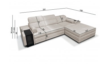 corner-sofa-beds - Enzo I Corner Sofa Bed - 10