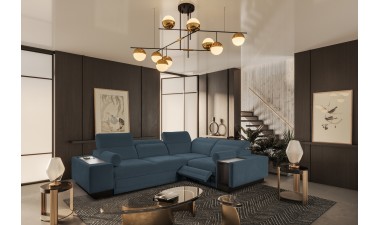 corner-sofa-beds - Enzo II Mix Corner Sofa Bed with Relax Function - 19