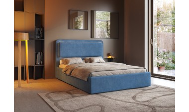 beds-and-mattresses - Bed with led lights Lena