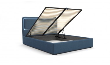 beds-and-mattresses - Bed with led lights Lena