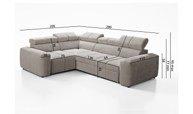 corner-sofa-beds - Levanto II Corner Sofa Bed - 3