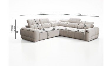 corner-sofa-beds - Avelio III Corner Sofa Bed - 10