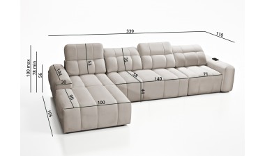 corner-sofa-beds - Avelio XII Corner Sofa Bed - 10