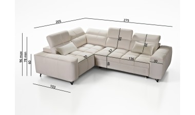 corner-sofa-beds - Celesto II Corner Sofa Bed - 11