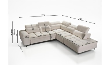 corner-sofa-beds - Celesto IX Corner Sofa Bed - 11