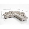 Celesto IX Corner Sofa Bed - 11