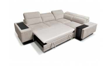 corner-sofa-beds - Enzo II Mix Corner Sofa Bed with Relax Function - 5