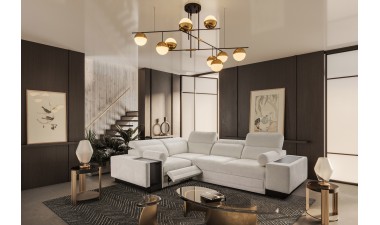 corner-sofa-beds - Enzo II Mix Corner Sofa Bed with Relax Function - 10