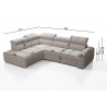 Levanto VII Corner Sofa Bed - 18