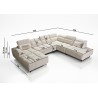 Celesto X Corner Sofa Bed - 18