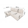 Bruno Corner Sofa Bed - 8