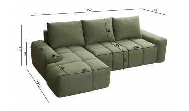 corner-sofa-beds - Marcelo I Corner Sofa Bed - 25