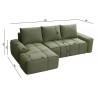 Marcelo I Corner Sofa Bed - 25