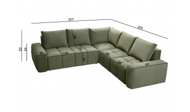 corner-sofa-beds - Marcelo III Corner Sofa Bed - 17