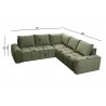 Marcelo III Corner Sofa Bed - 17