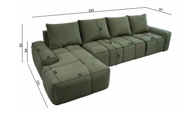 corner-sofa-beds - Marcelo XII Corner Sofa Bed - 12