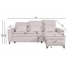 Leno Corner Sofa Bed - 15