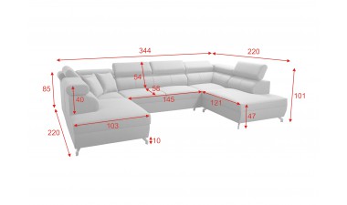 corner-sofa-beds - Veneto X - 3