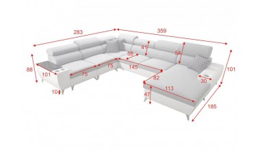 corner-sofa-beds - Modivo VIII - 3