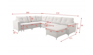 corner-sofa-beds - ADONIS V Right Corner corner-sofa-beds - ADONIS V Right Corner - 4