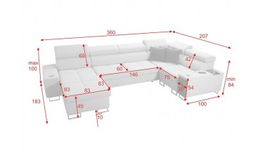 corner-sofa-beds - Morena IV Maxi corner-sofa-beds - Morena IV Maxi - 11