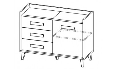 chest-of-drawers - Werso W6 - 3