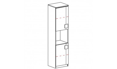 kids-and-teens-wardrobes - Kama G18 Cabinet