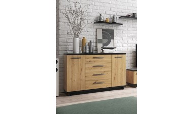 solid-furniture - Ina IN K2D4SZ Chest of drawers