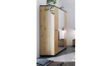 furniture-shop - Ina IN SZ4D Wardrobe With Mirror - 2