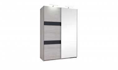 solid-furniture - Baden 150 Wardrobe With Mirror - 3