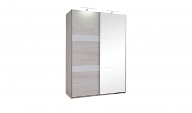 solid-furniture - Baden 150 Wardrobe With Mirror - 4